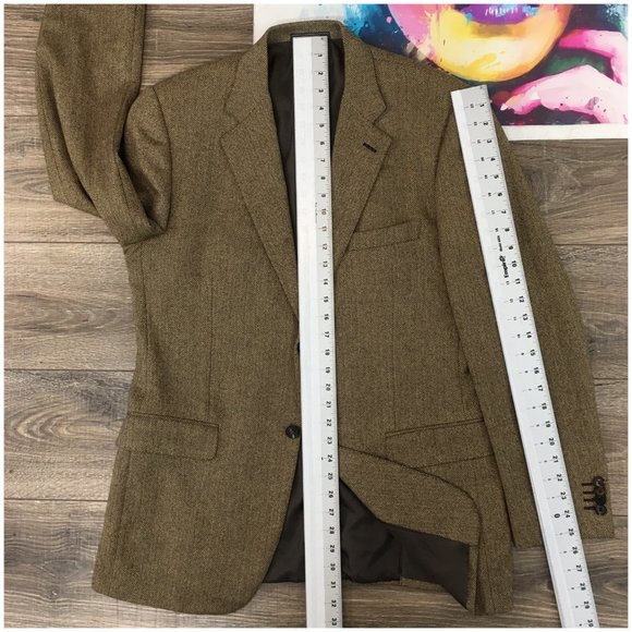 Cerruti 1881 Men's Brown Blazer - Picture 8 of 8